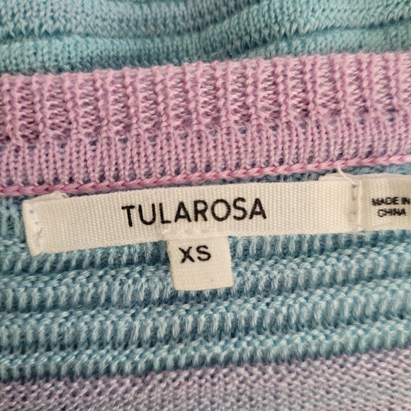 Tularosa Kinsley  XS Sweater pastel colors - Picture 4 of 9